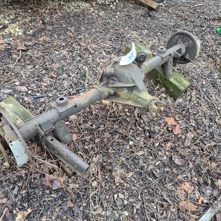 Solid Rear Axle Assembly