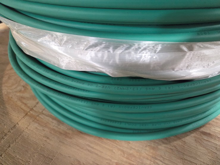 #5397-•-(13)-spools-of-6-awg-copper-wire-image-9