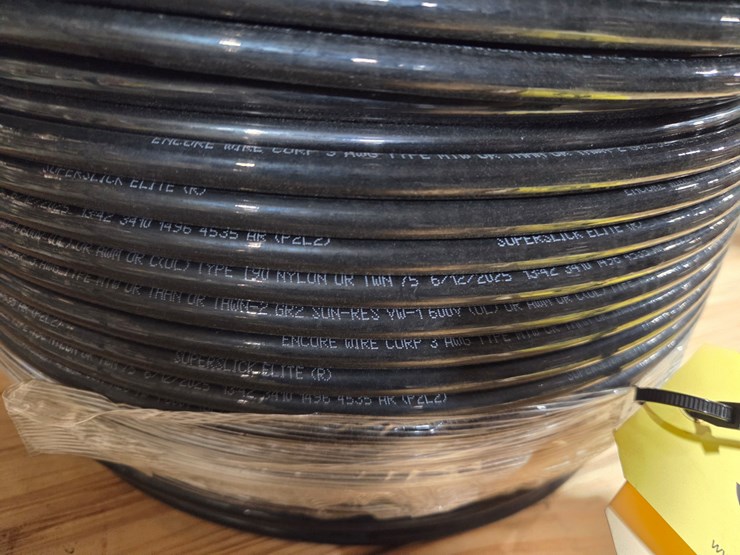 #5403-•-(2)-spools-of-3-awg-copper-wire-image-4