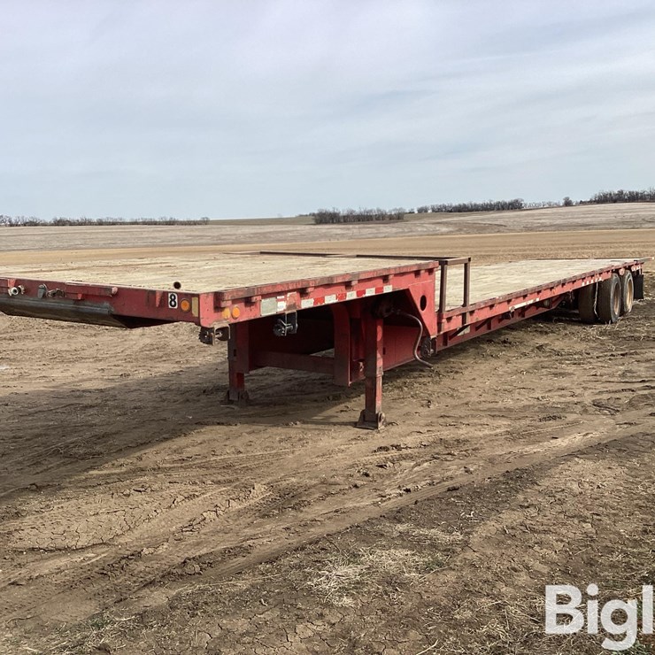 1986 Transcraft DTL 19-48 T/A Step Deck Trailer