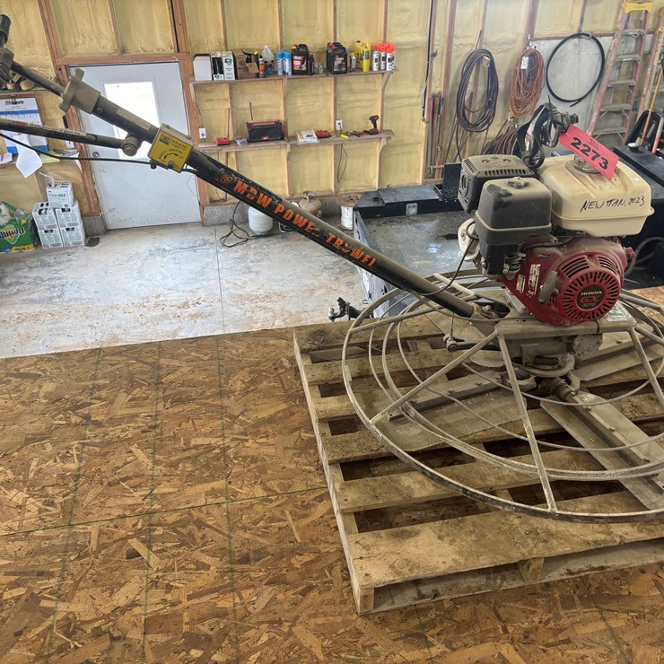 #2349 • Approx. 46" Power Trowel