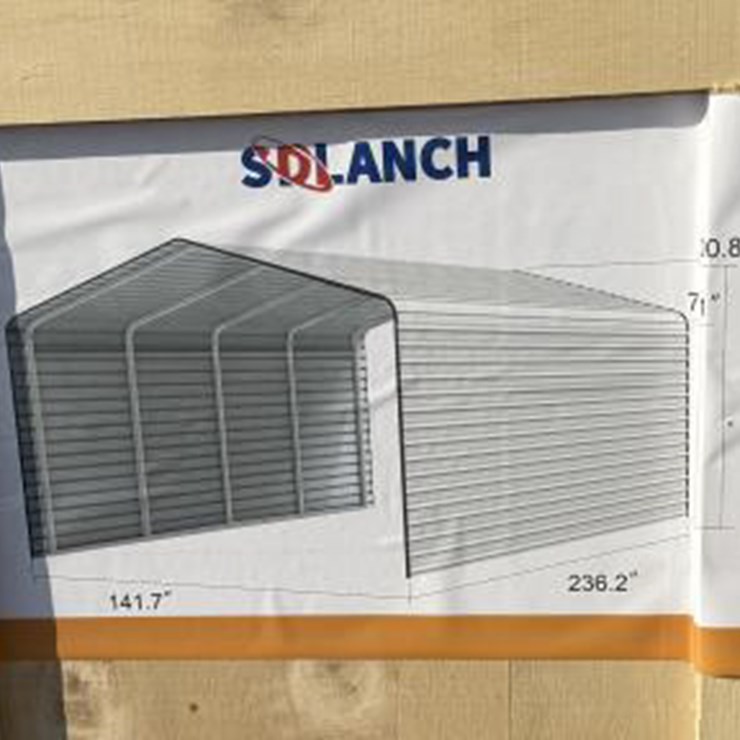 #91 • 12' x 20' Carport w/ Side Walls