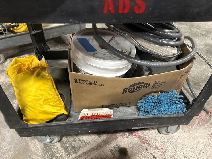 #5451-•-misc.-shop-tools/ppe-w/-rolling-cart-and-more-image-8