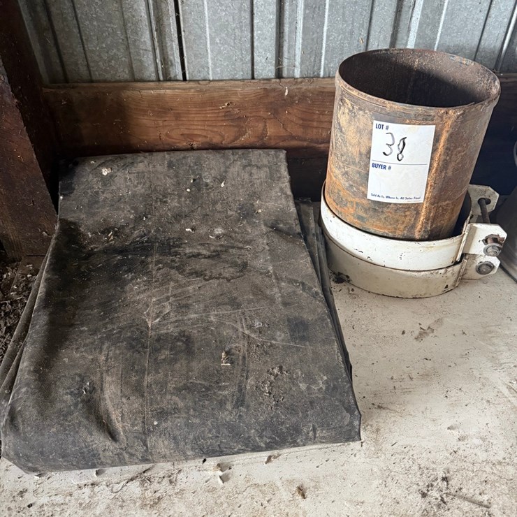 Light 12” x 50’ hose and clamps for SSR pto water pump