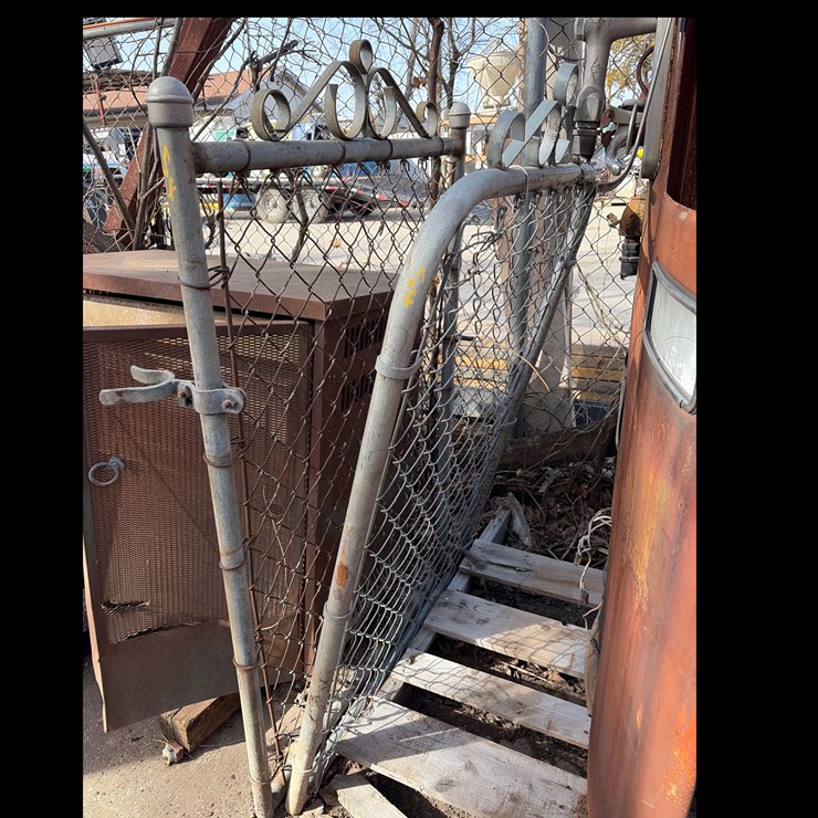 #54 • Two little galvanized gates