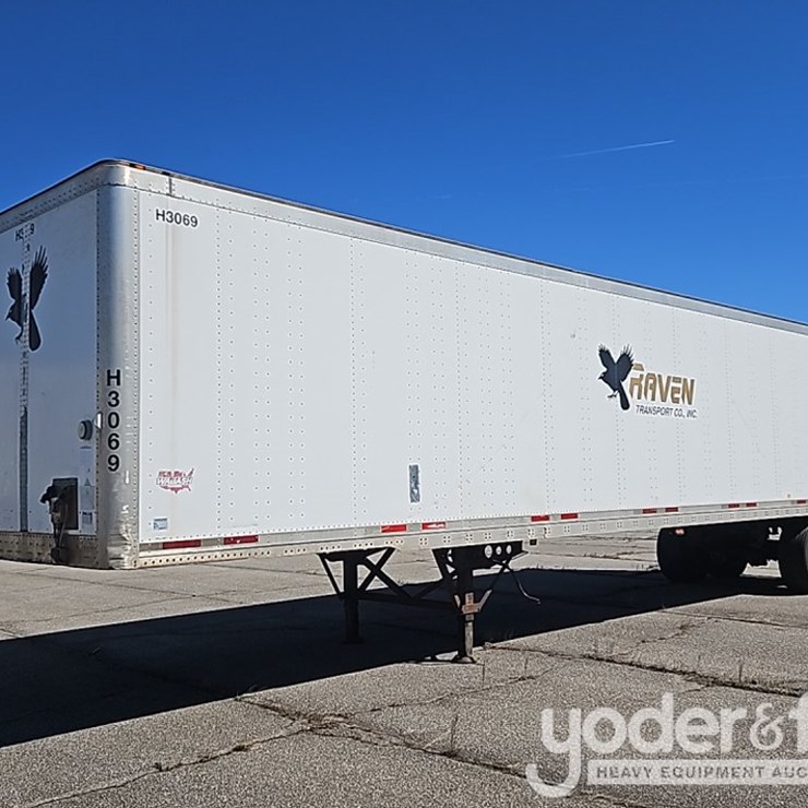 2012 Wabash 42' Tandem Axle Dry Van Trailer, 68,000lb GVWR