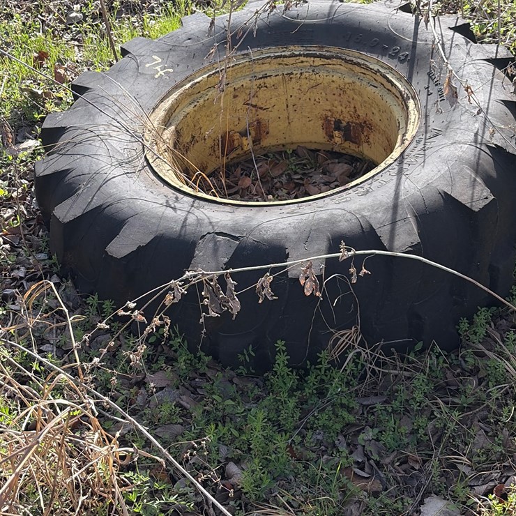 #74 • Large tractor tire