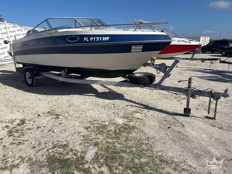 1992-21ft-four-winns-205-sundowner-boat-w/-boat-trailer-image-2