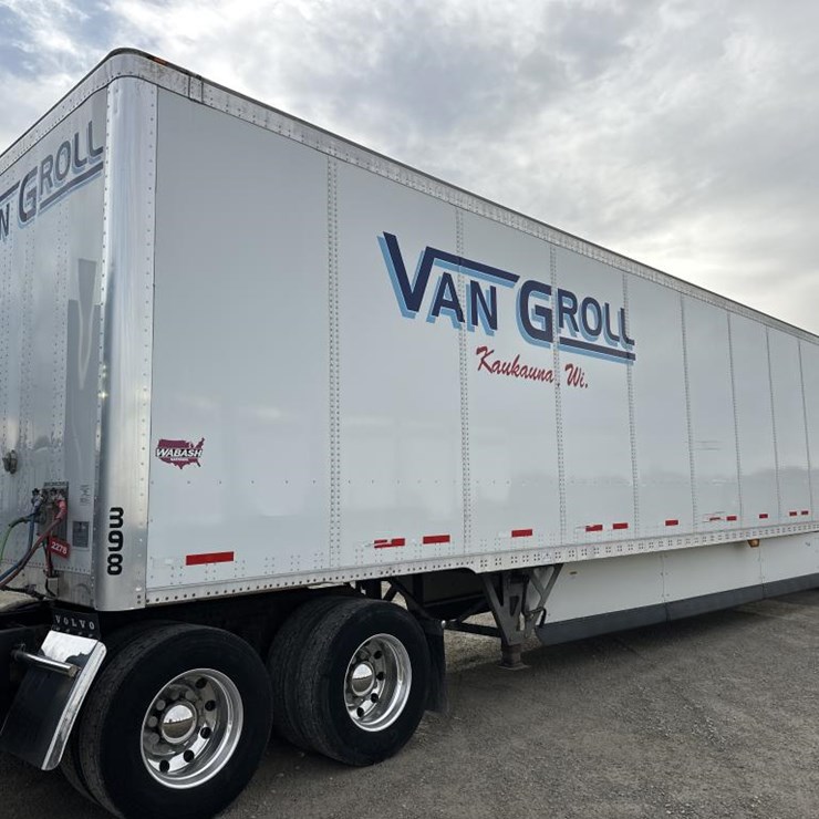 #2278 • 2018 Wabash 53' Van Trailer