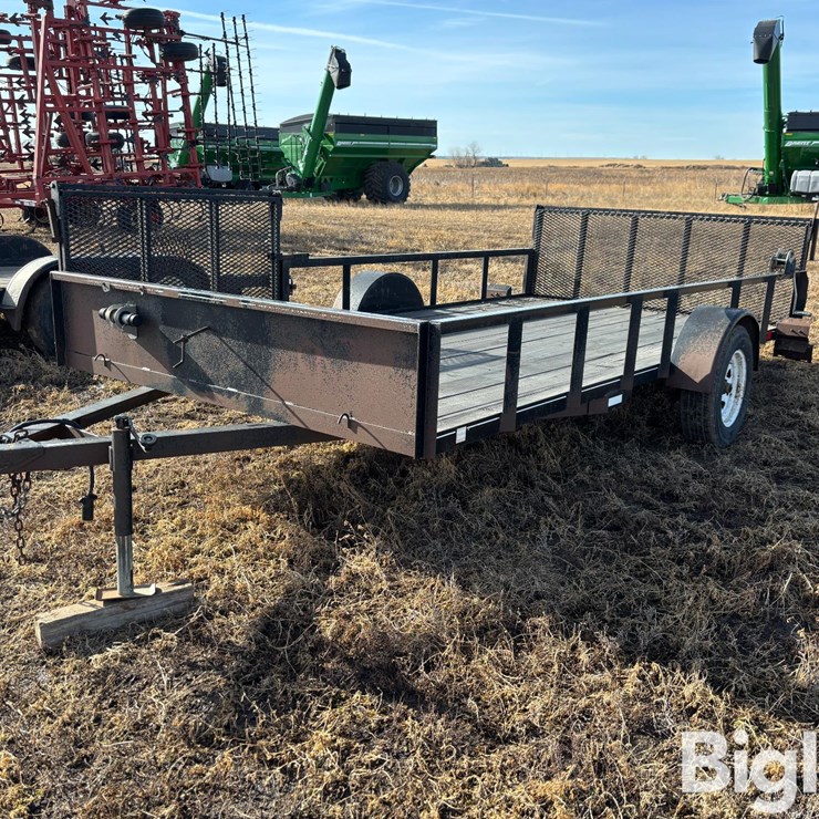 2011 Verns 7X14 S/A Utility Trailer