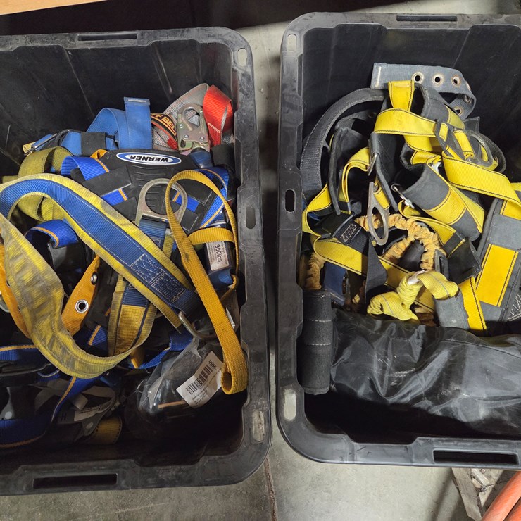 #5369 • (2) Bins of Safety Harnesses