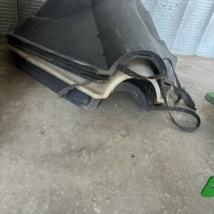 (4) grain hoppers, all are good shape, winner takes all 4