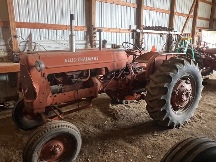 lot-27.-d-17-allis-chalmers-tractor,-gas,-ser-#3837-image-4