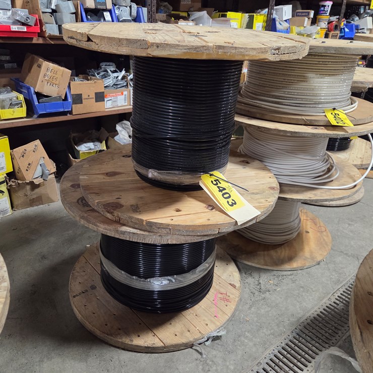#5403 • (2) Spools of 3 AWG Copper Wire