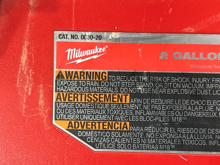 #5449-•-misc.-milwaukee-tools-w/-rolling-cart-image-8