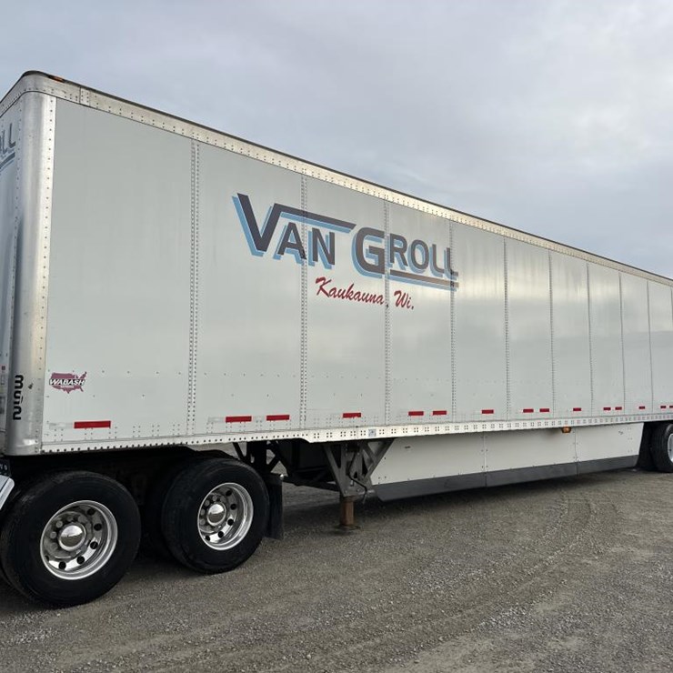 #2268 • 2017 Wabash 53' Van Trailer