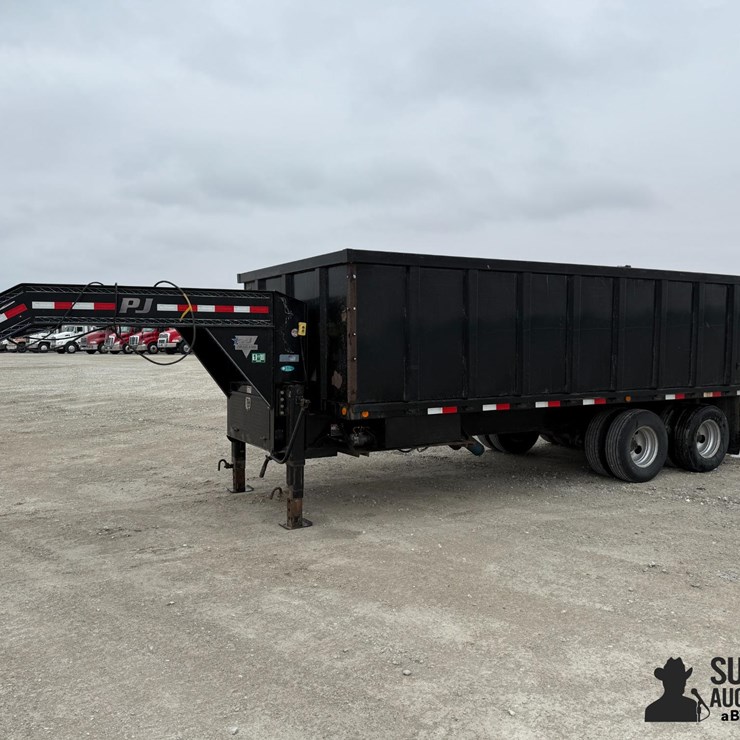 2016 PJ 20' Dual T/A Dump Trailer