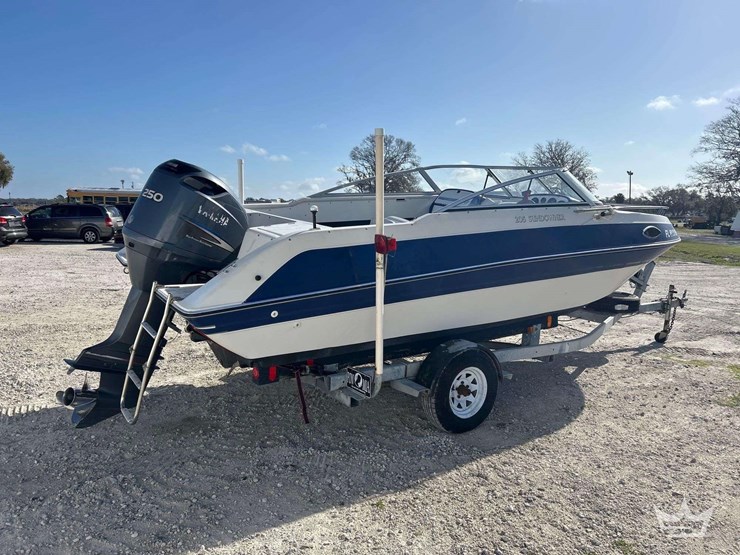 1992-21ft-four-winns-205-sundowner-boat-w/-boat-trailer-image-3