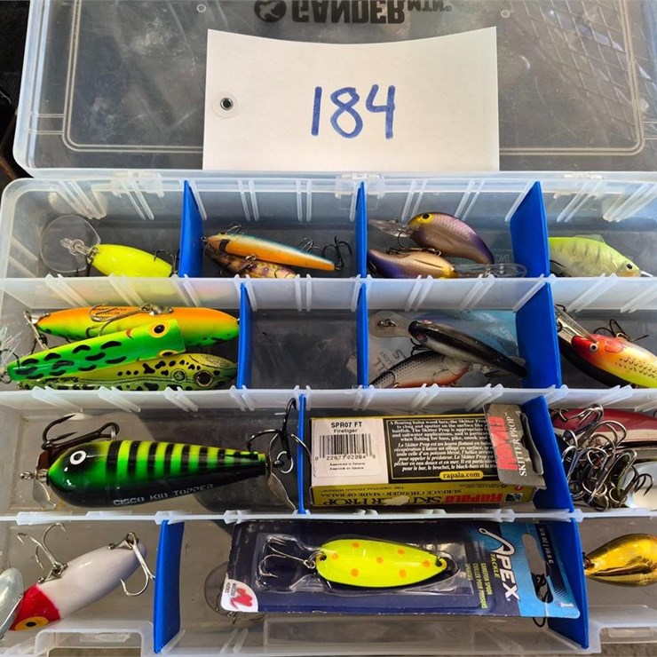 Fishing Lures and Tackle Box