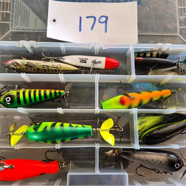 Fishing Lures and Tackle Box