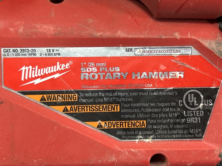 #5450-•-misc.-milwaukee-tools-w/-rolling-cart-image-10