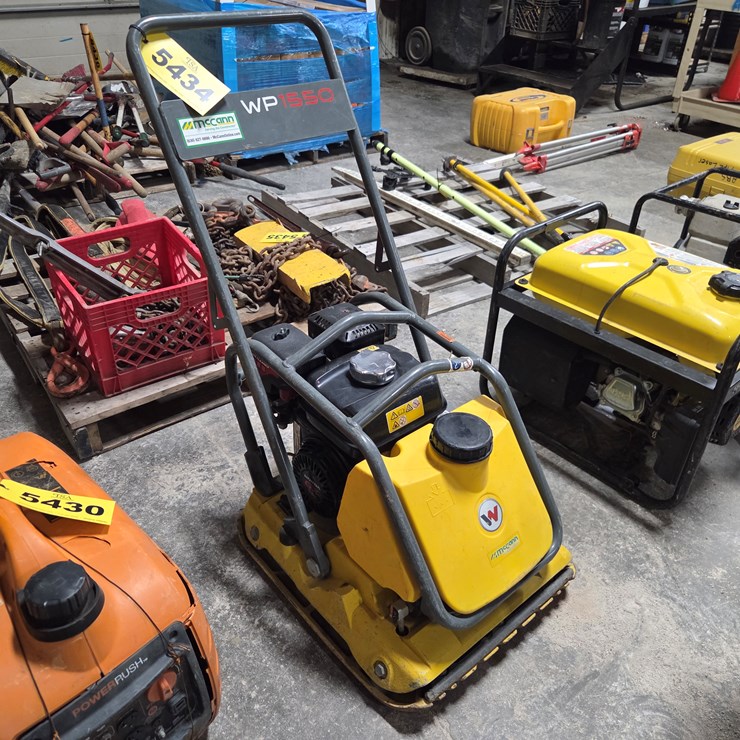 #5434 • Wacker WP1150 Vibrating Plate Compactor