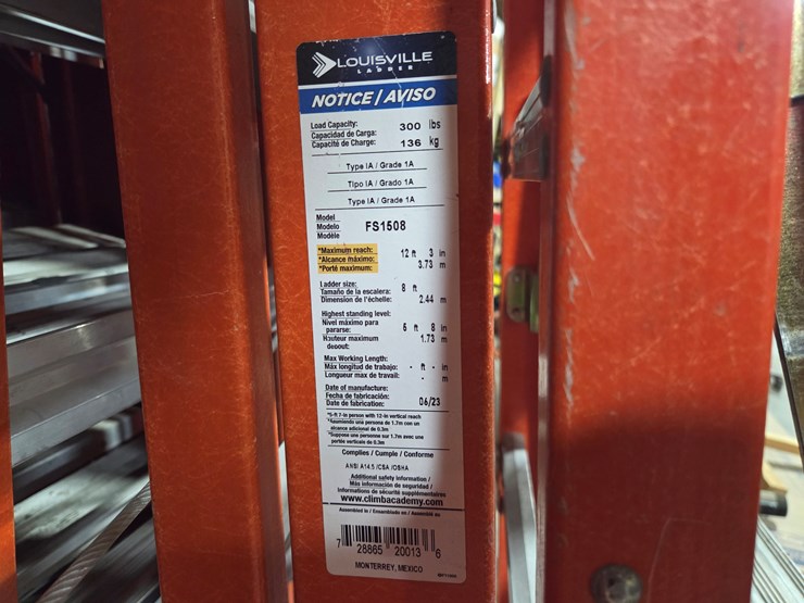 #5366-•-(3)-werner-podium-ladders,-(6)-folding-ladders-image-6