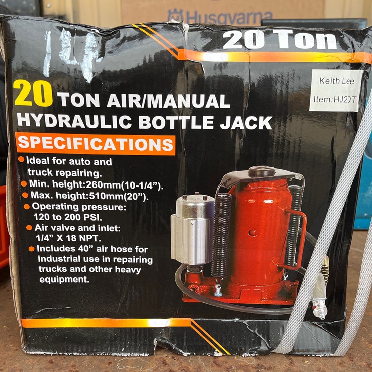 #14 • 20 TON PNEUMATIC AND HYDRAULIC JACK