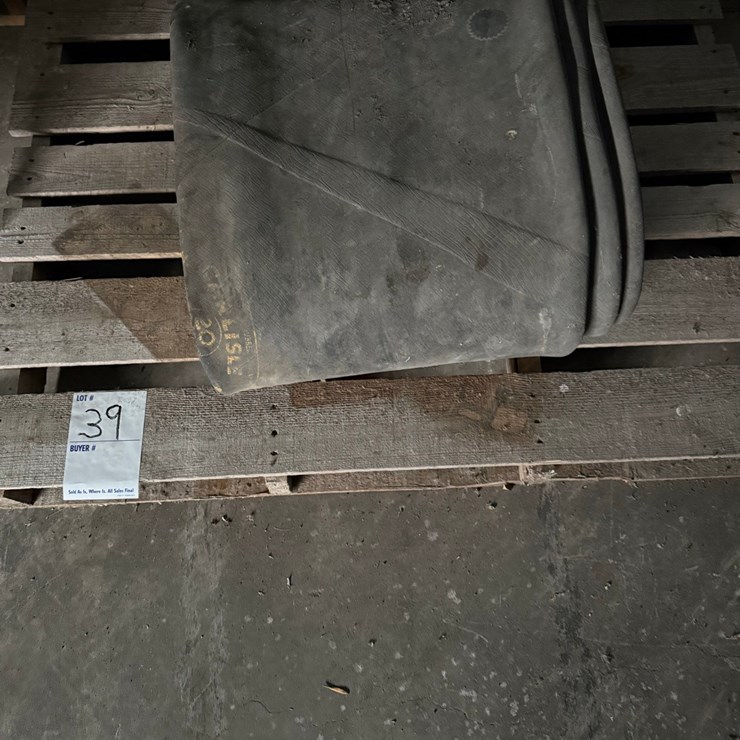 50’ heavy duty discharge hose for pto water pump, 12”, very good hose