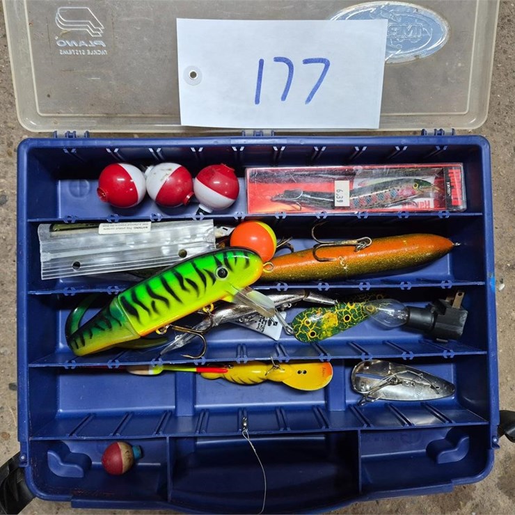 Fishing Lures and Tackle Box