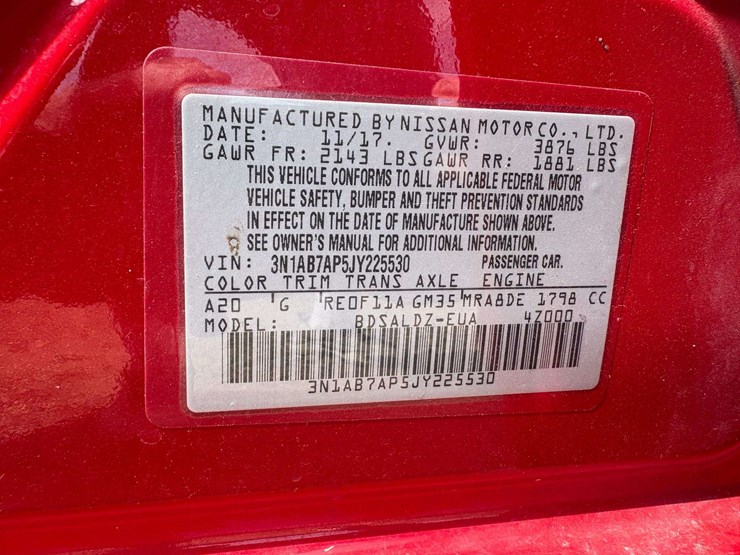 2018-nissan-sentra-4-door-sedan-(165,945-miles)-image-26