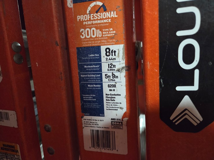 #5366-•-(3)-werner-podium-ladders,-(6)-folding-ladders-image-5