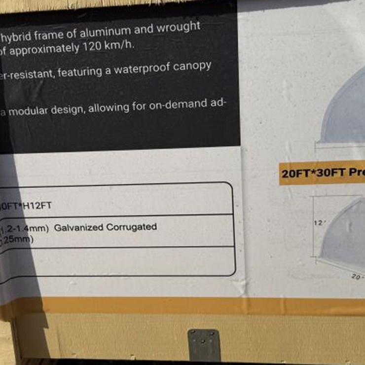 #89 • 20' x 30' Greenhouse Tent