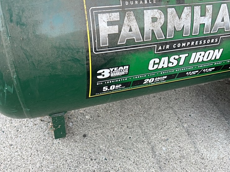 farmhand-air-compressor,-5-hp,-used-little,-has-hose-and-reel-self-contained.-image-35