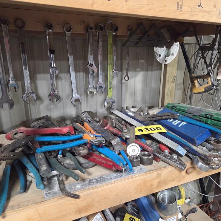 #5380 • Wrenches, Channel Locks, Ratchets, and More
