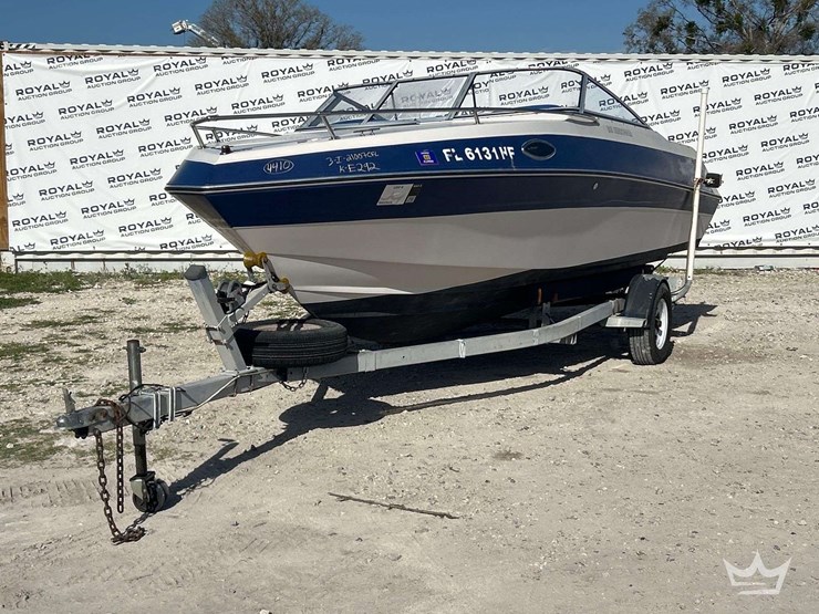 1992-21ft-four-winns-205-sundowner-boat-w/-boat-trailer-image-1