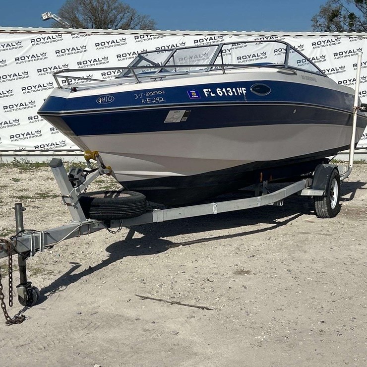 1992 21ft Four Winns 205 Sundowner Boat w/ Boat Trailer