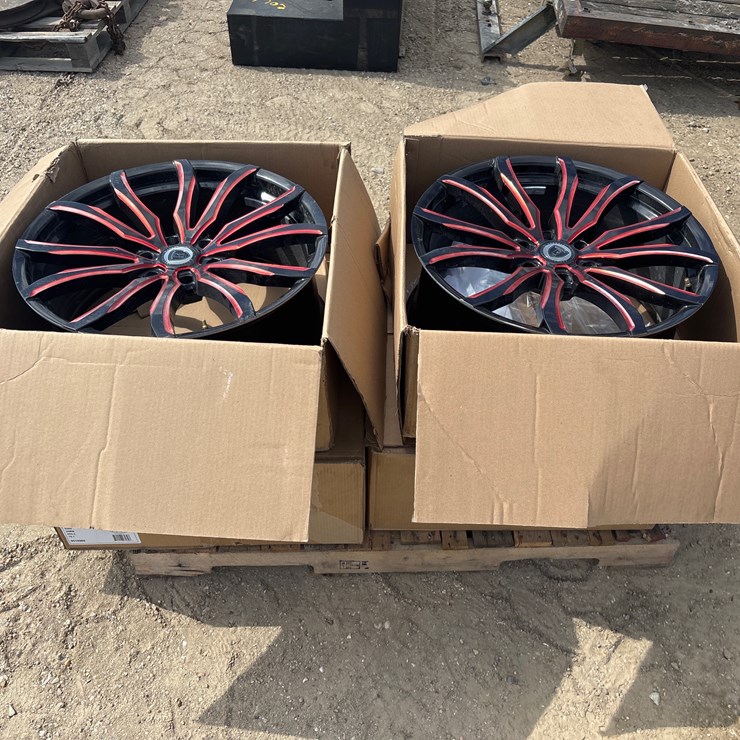 #1706 • BORGHINI RIMS, 6 LUG RIMS