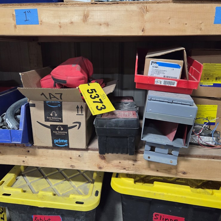 #5373 • Misc. Electrical Supplies, Lockout Kits, and More