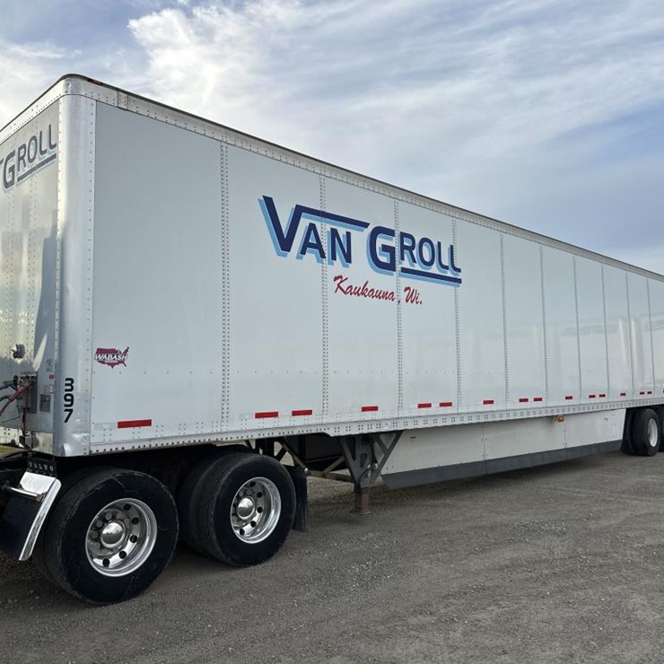 #2260 • 2017 Wabash 53’ Van Trailer