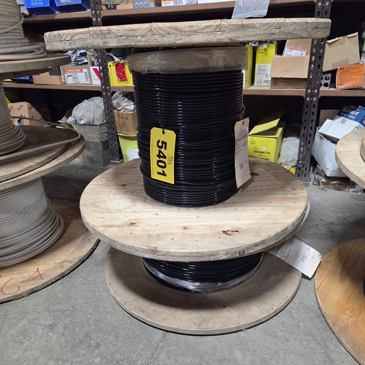 #5401 • (2) Spools of 4 AWG Copper Wire