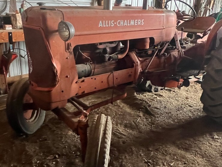 lot-27.-d-17-allis-chalmers-tractor,-gas,-ser-#3837-image-9