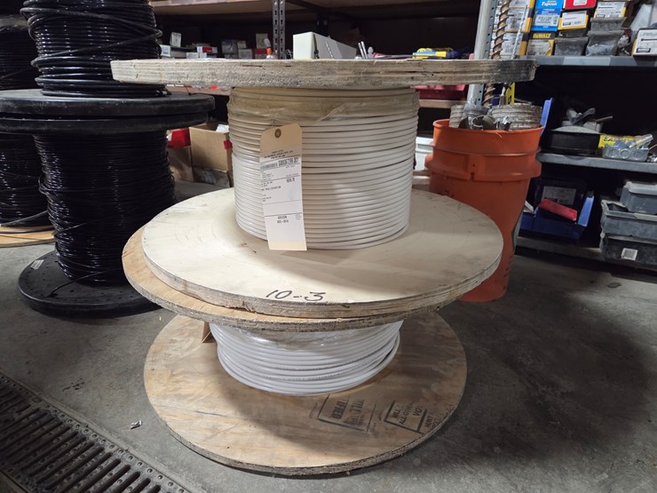 #5398-•-(2)-spools-of-2-awg-and-3-awg-copper-wire-image-1