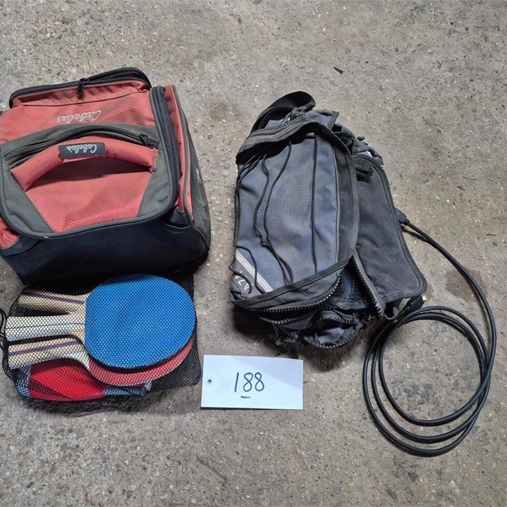 Paddles, Camping Bags