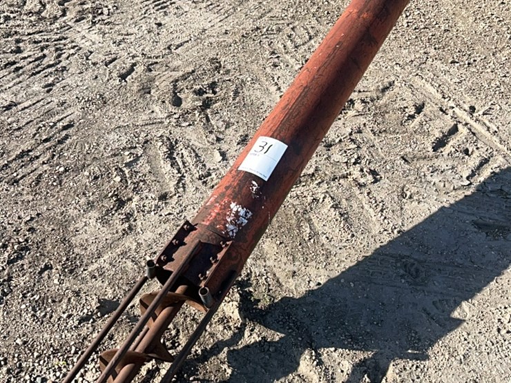 53’-x-8”-sakundiak-auger-with-10-hp-baldor-single-phase-220-electric-motor,-equipped-with-12-v-power-lift-image-4