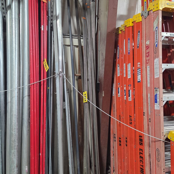 #5364 • Approx. 10' Steel Rods and 12' Threaded Rods