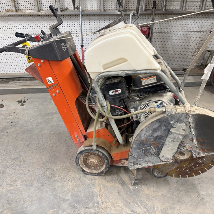 #3656 • Husqvarna FF513 Walk Behind Concrete Saw