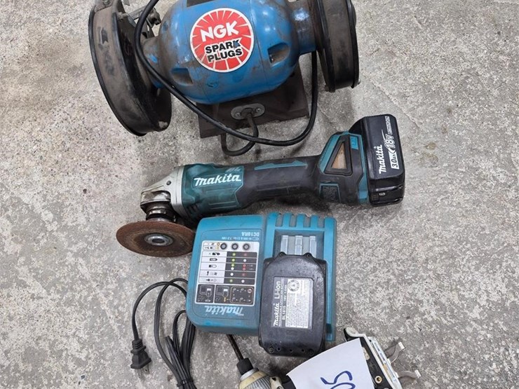 bench-grinder,-makita-grinder,-drill-image-1