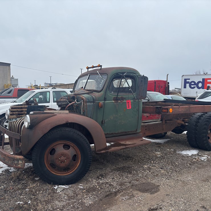 #2255 • 1941 Chevrolet Flatbed Dump Truck
