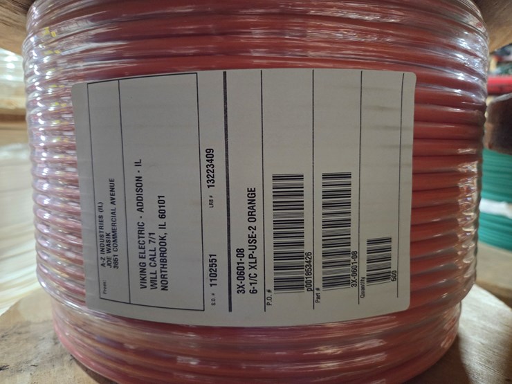 #5397-•-(13)-spools-of-6-awg-copper-wire-image-5